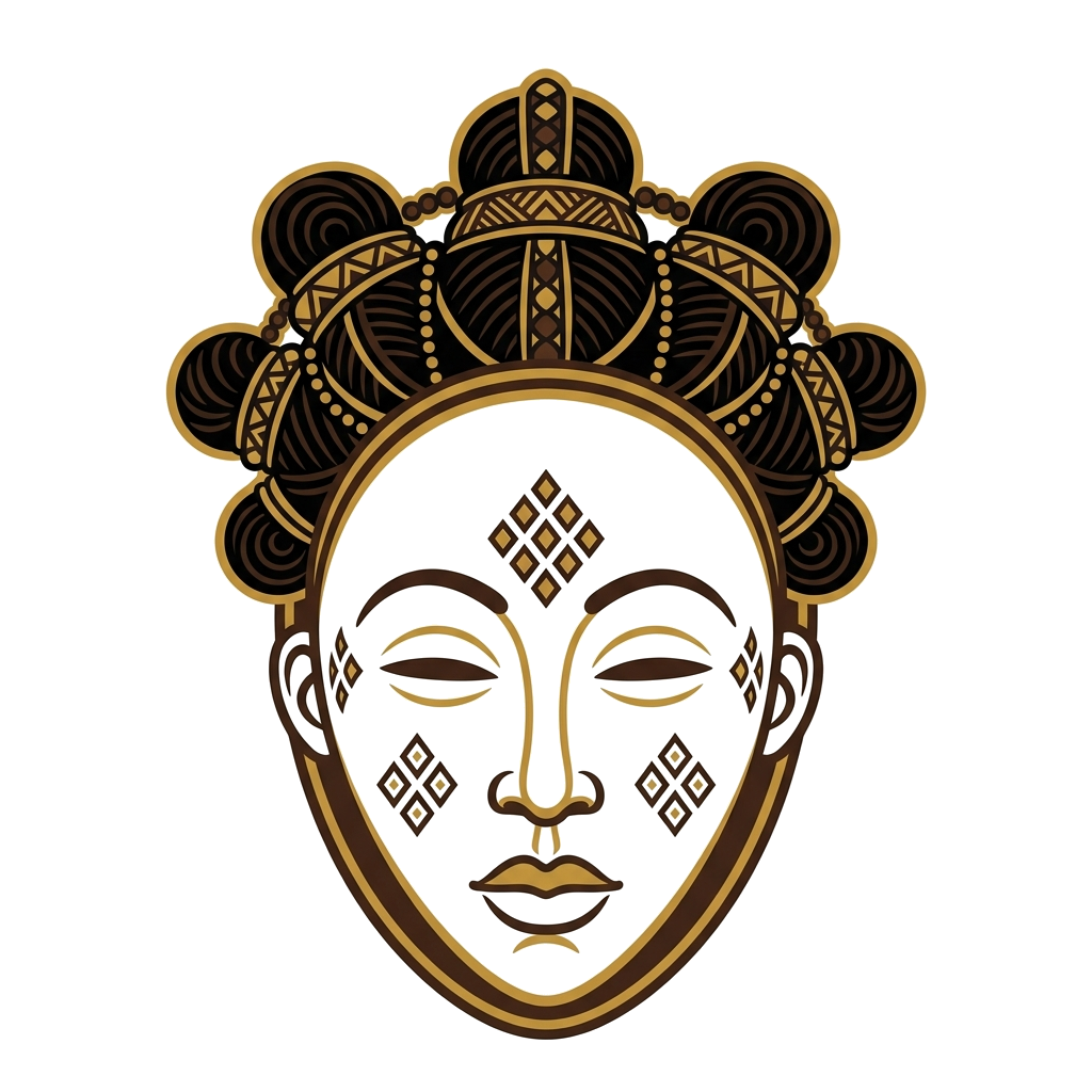 Masque Punu - Made in Gabon